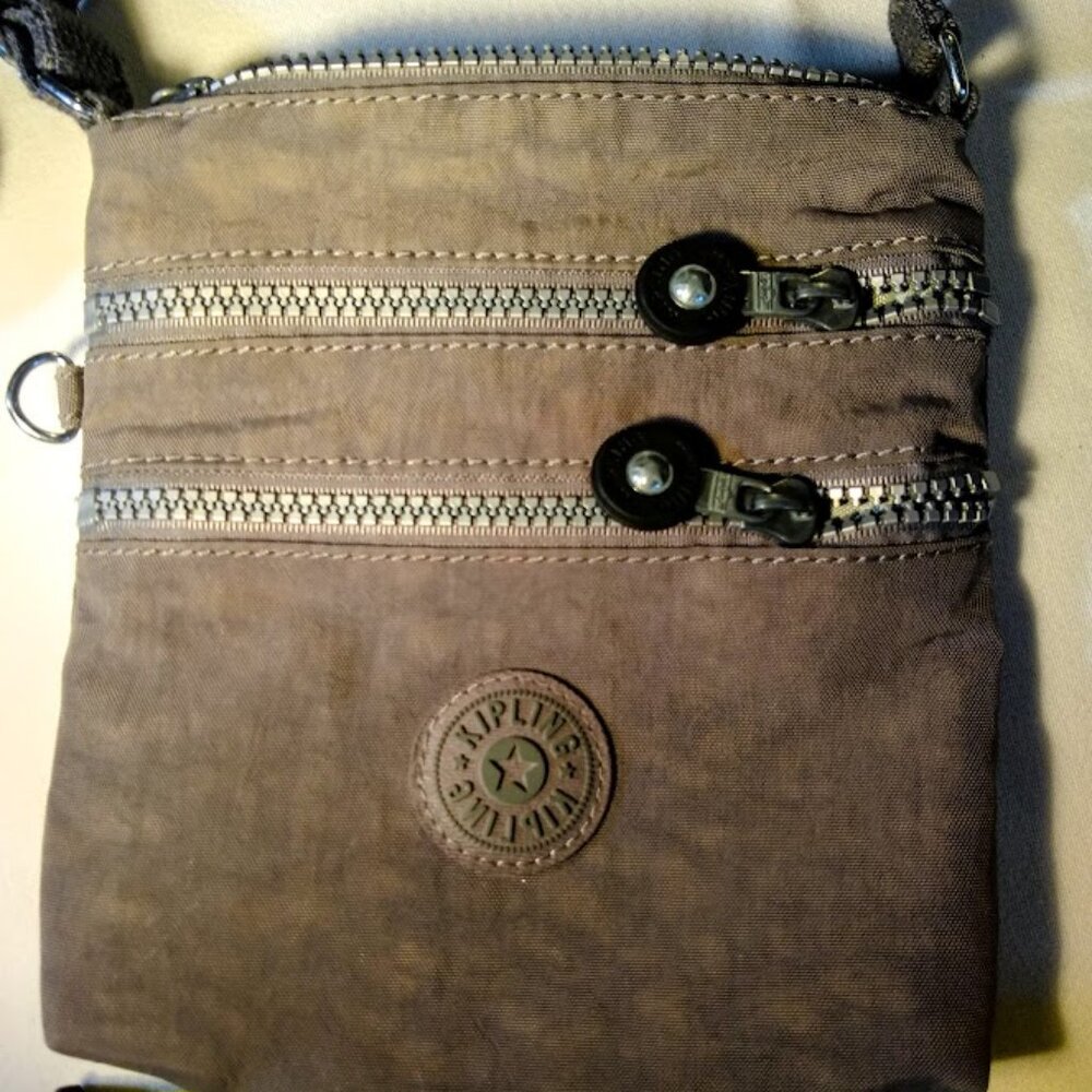 Kipling crossbody bag gray
